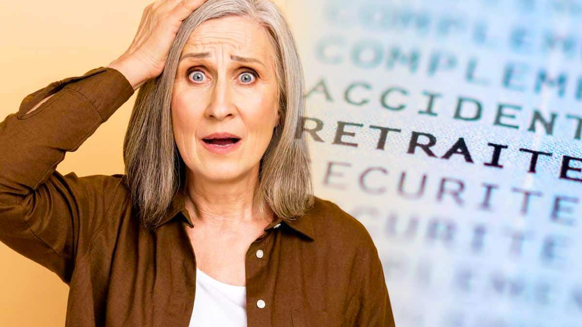 femme qui parle de sa retraite