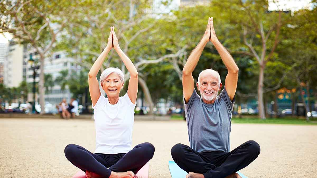 senior yoga