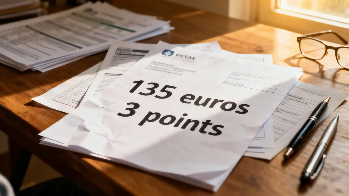 amende 135 euros retrait points aide familiale