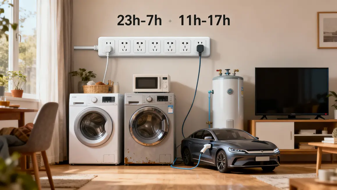 prises programmables et appareils ménagers sur horaires edf