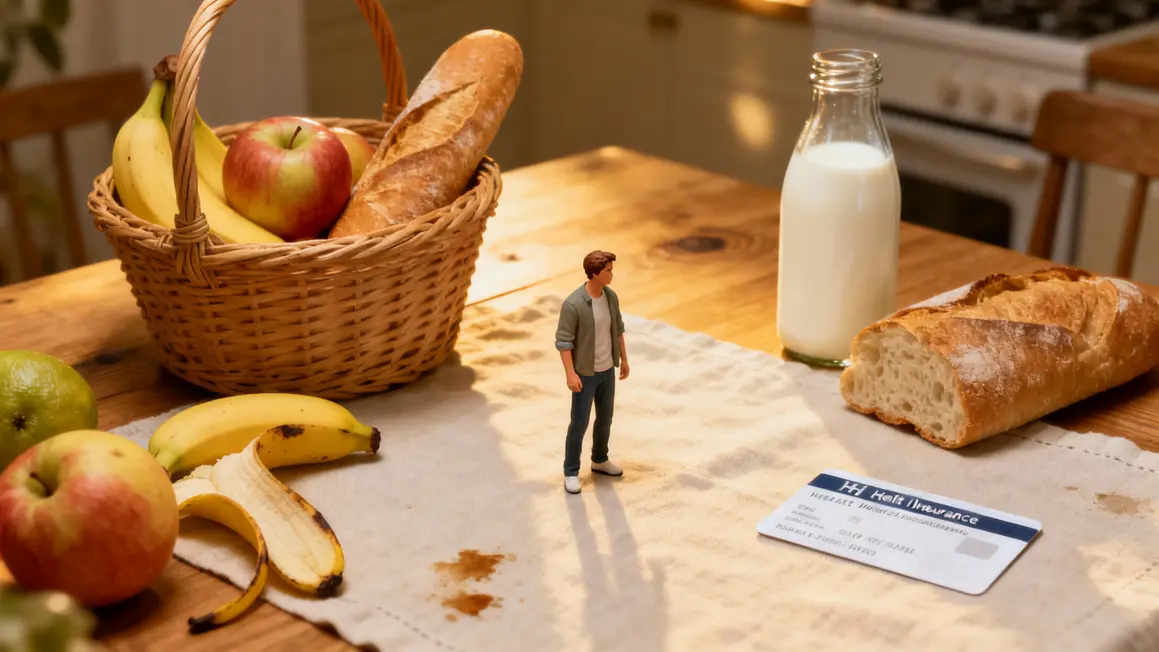 Choix panier courses et santé retraité