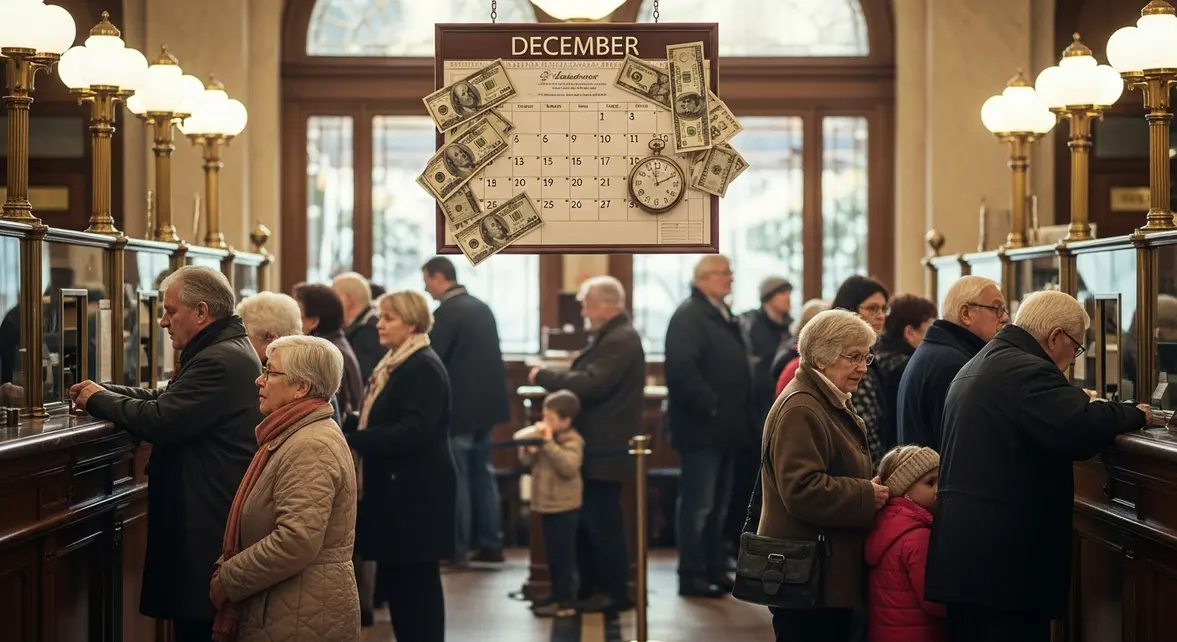 Seniors attente versement pension Noël