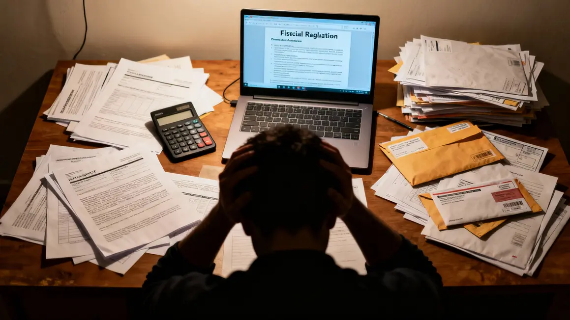 bureau papiers fiscaux stress taxe collection cartes
