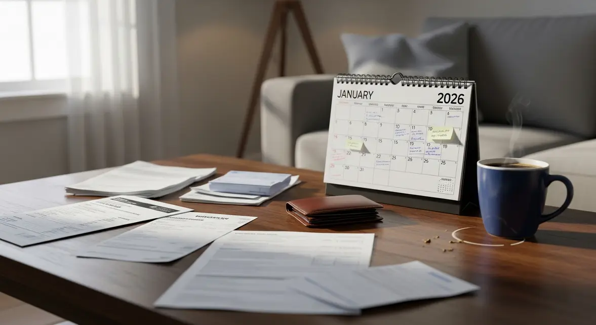 table documents calendrier 2026 pension retraite