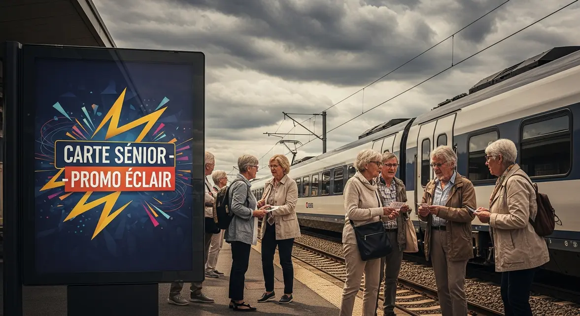 Promotion carte Senior SNCF Black Friday offre limitée