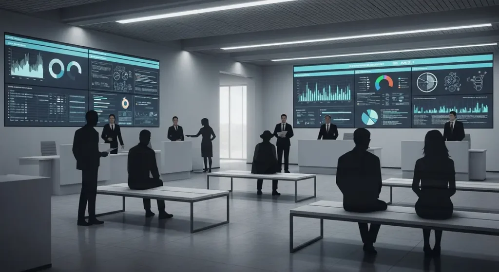 controle allocation chomage bureau moderne surveillance