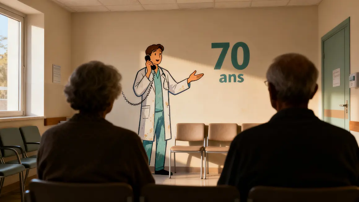 Seniors salle d’attente médecin permis voiture