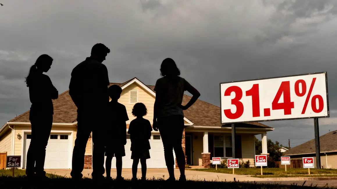 Groupe familial devant maison taux imposition