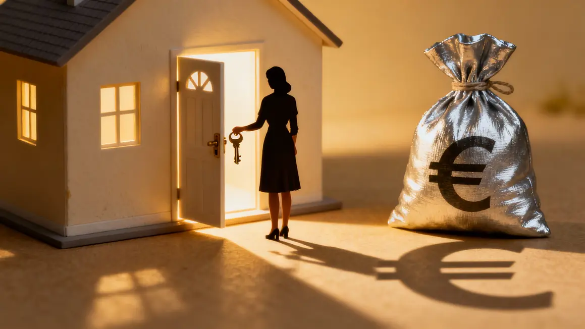 Senior cle maison economise sur loyers retraite