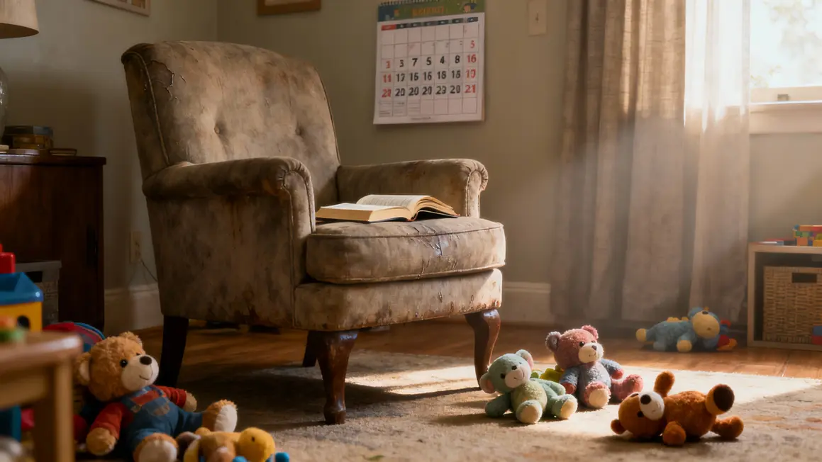 fauteuil vide epuisement famille