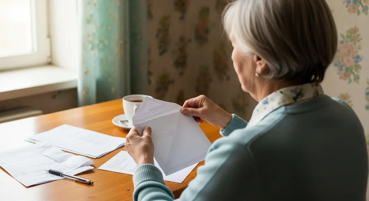 senior ouvrant courrier caf aide rso