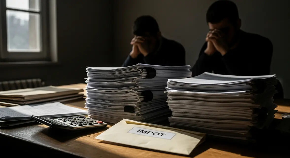 flat tax impôts documents fiscaux anxiété