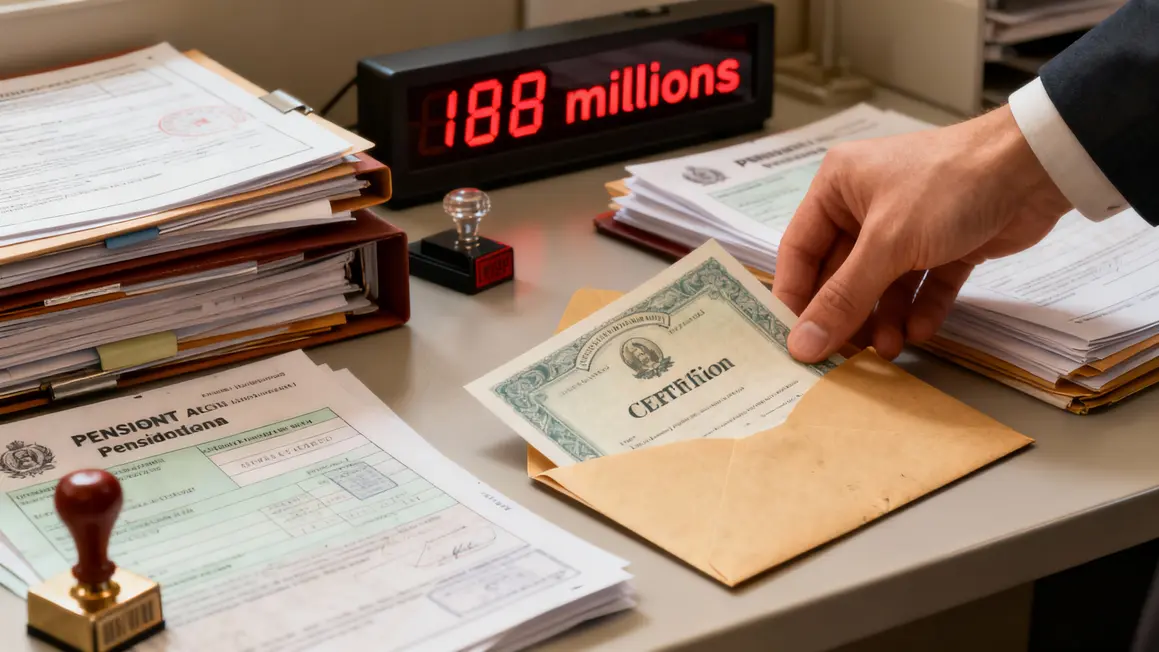 documents pension fraude retraite 188 millions