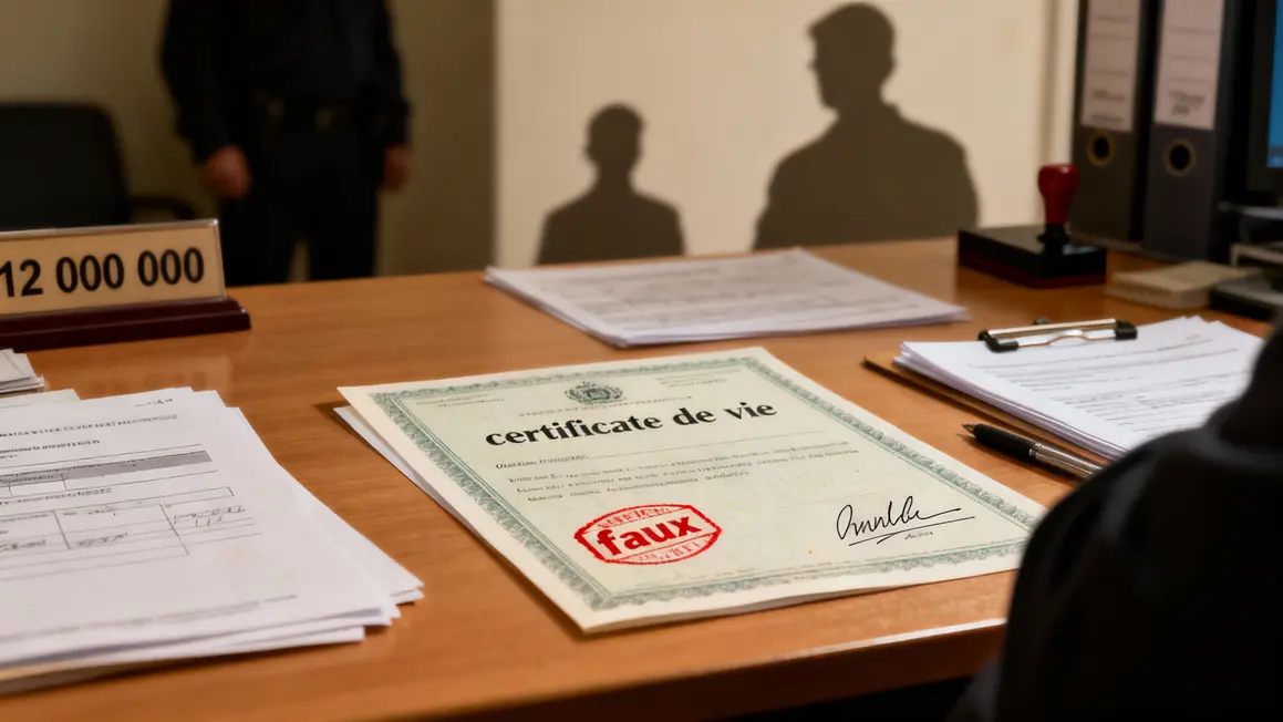 Fraude retraites françaises faux certificat vie