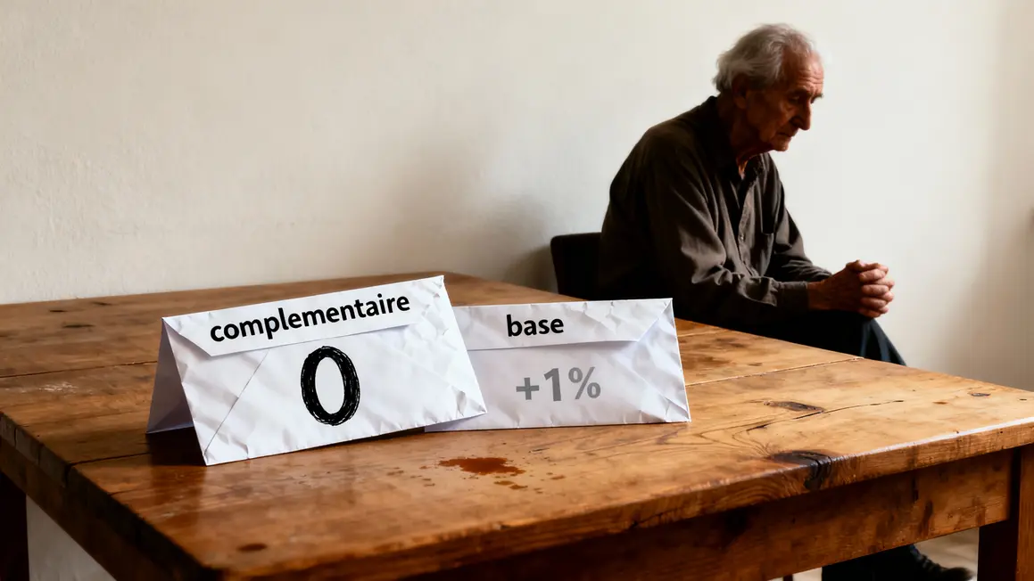 Gel retraite complémentaire Agirc Arrco retraités