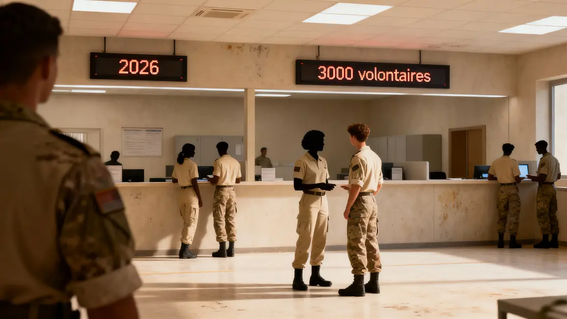 Jeunes inscription service militaire volontaire 2026 France