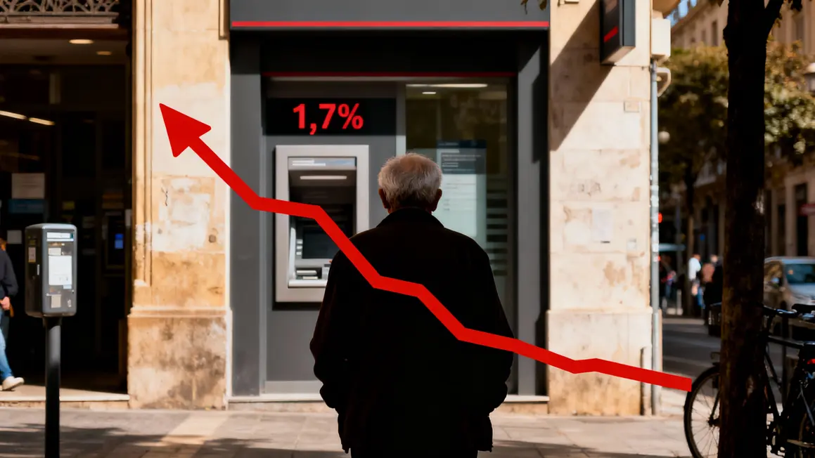 Graphique livret A taux 1,7 pourcent senior