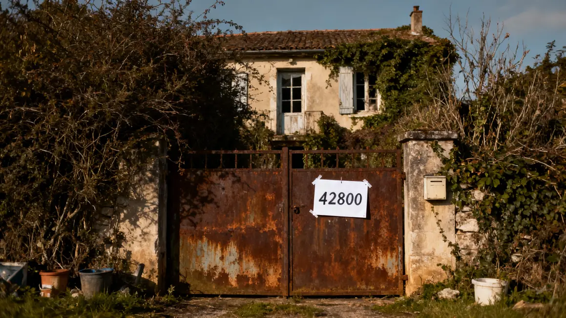 maison pénalités succession bloquée