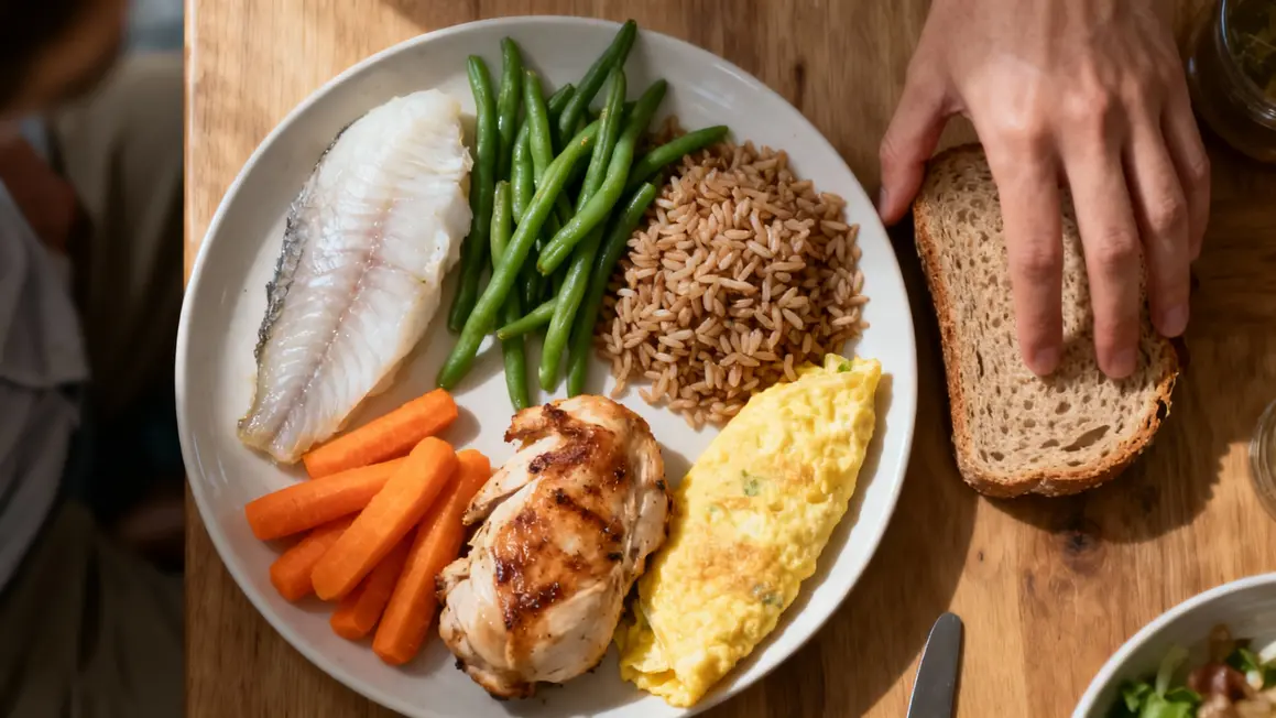 Exemples de plateaux repas pour limiter les réveils nocturnes