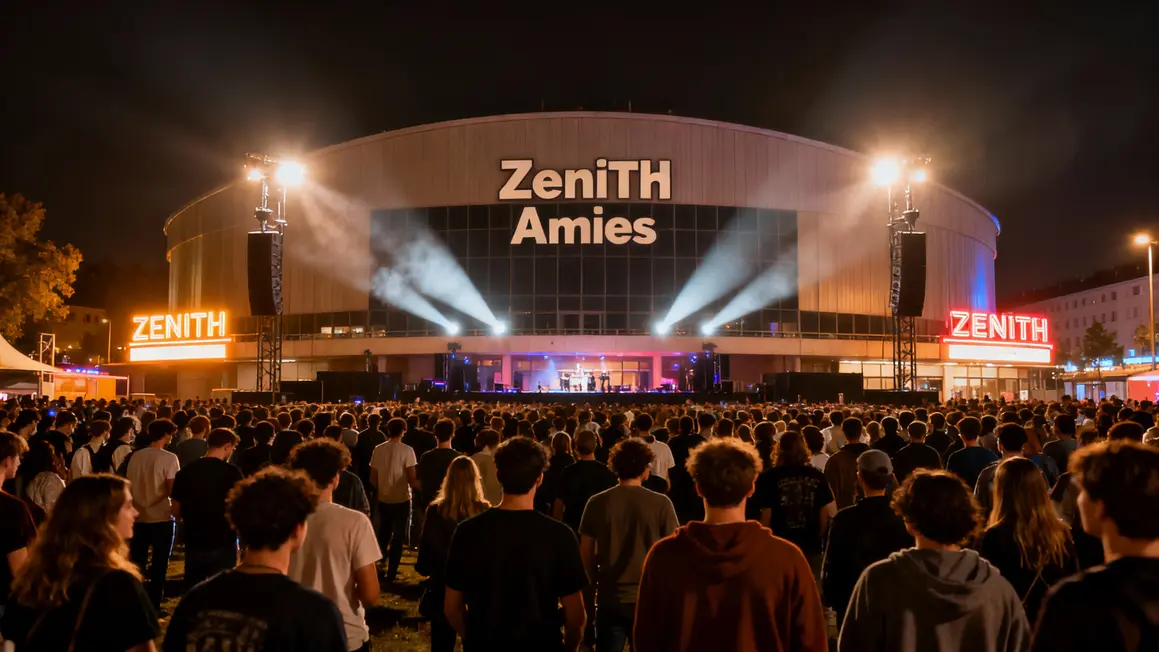 Entree publique Zenith Amiens Miss France 2026