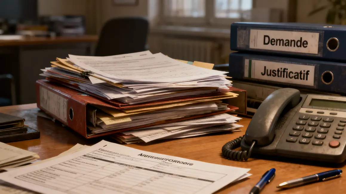 Documents et dossiers trop-perçu pension retraite