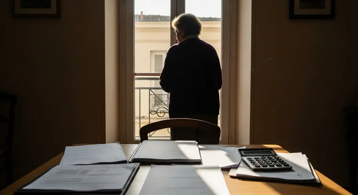 Aînée préoccupée pension de réversion calculatrice documents