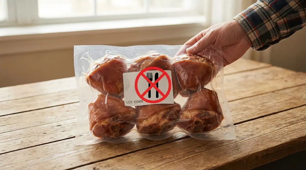 Pack jambonneau cuit sous vide rappel lot 43297