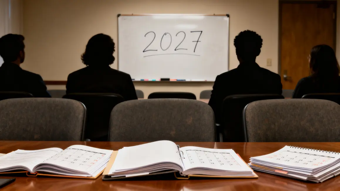 salle de reunion vide responsabilite election 2027 france