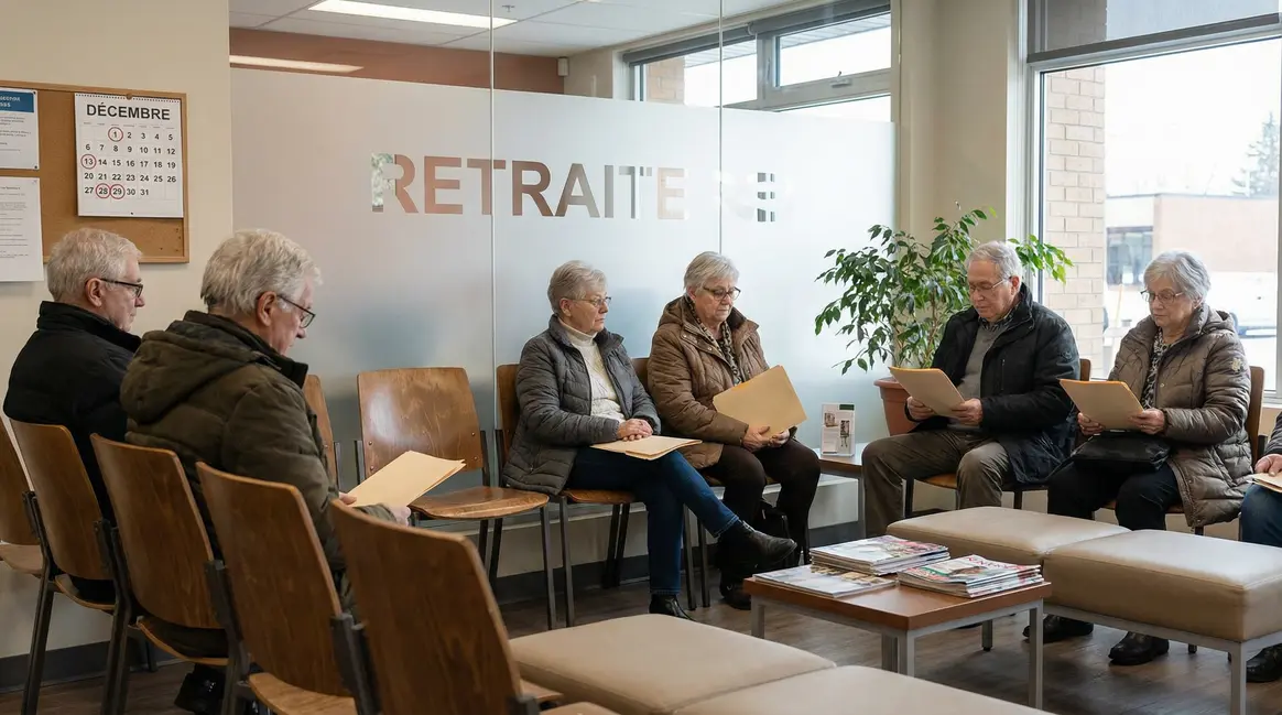 Salle attente retraite seniors dossier decembre