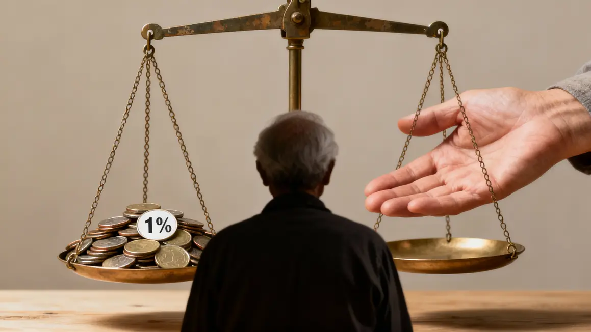 Balance hausse 1% pension retraités