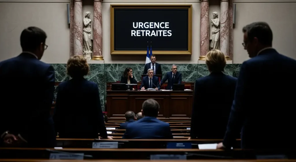 salle assemblee parlementaire france ambiance tendue