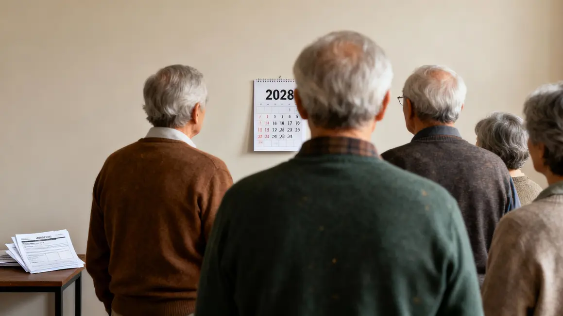 seniors devant calendrier attente reforme retraites