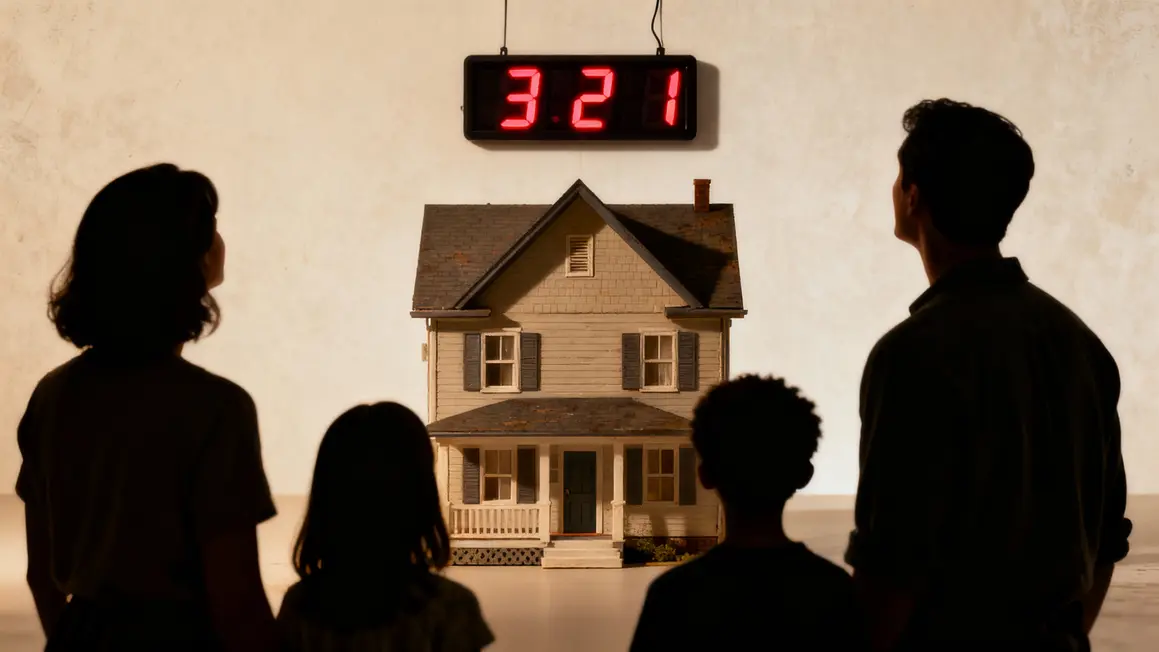 famille succession compte a rebours maison