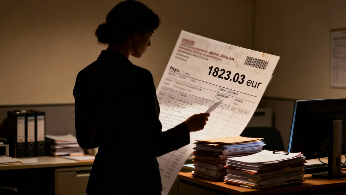 aide administrative fiche de paie smic 1823.03 euros