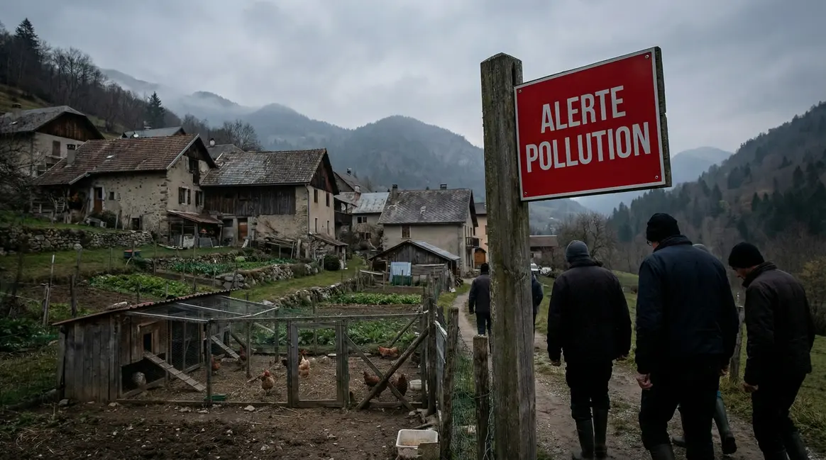 Alerte pollution PFAS Haute-Savoie village rural