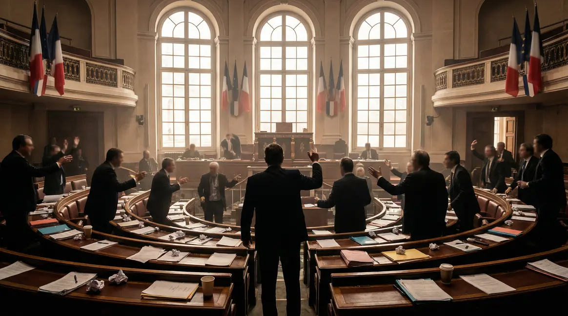 Salle Assemblee nationale debat budget 2026