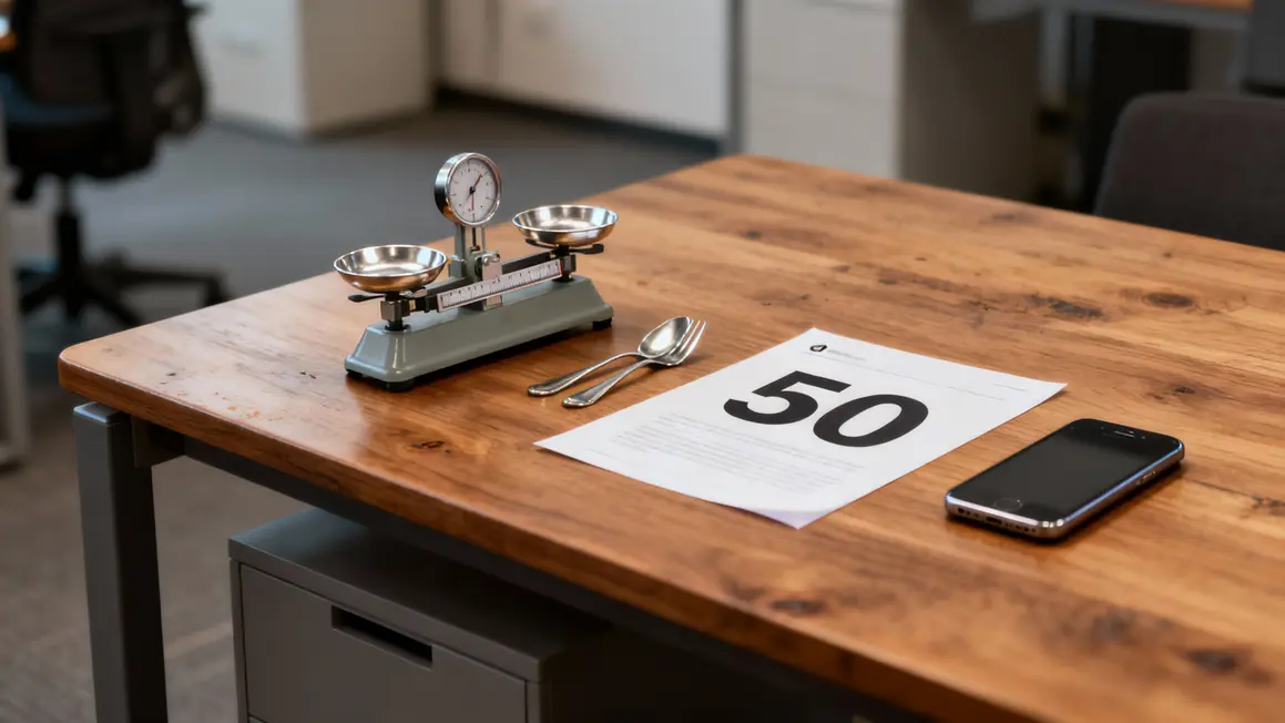 Balance precision estimation argenterie agence