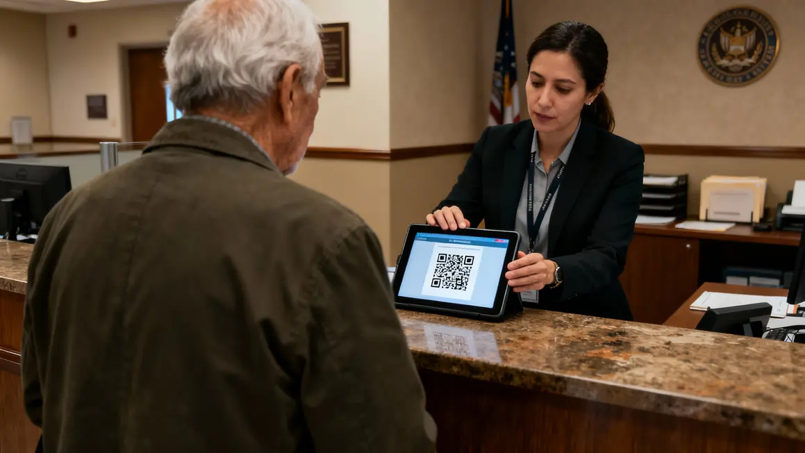 verification biométrique pension retraite qr code consulat