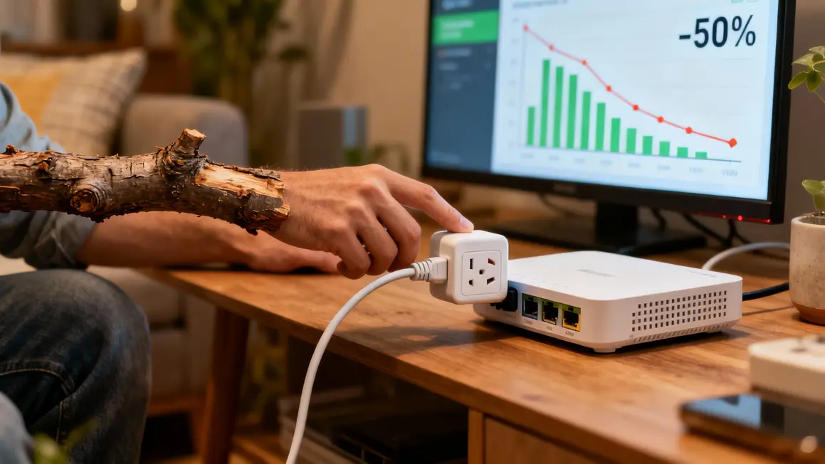 Box internet depense electricite prise programmable consommation baisse