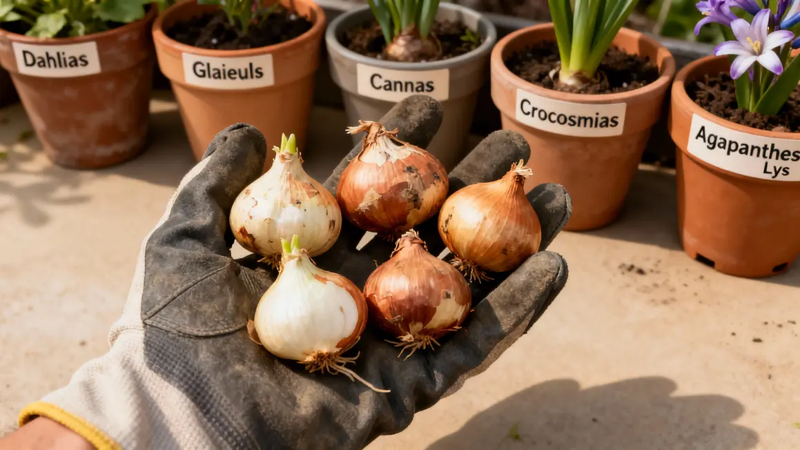 selection six bulbes ete jardin