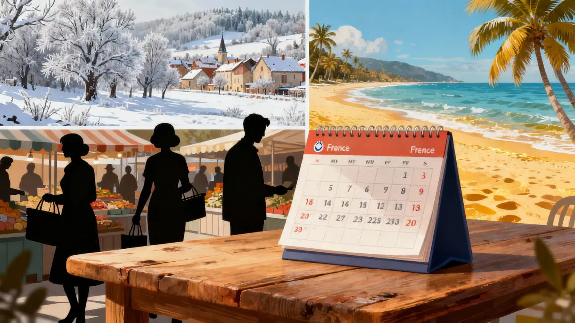 Illustration raisons différées soldes hiver 2026