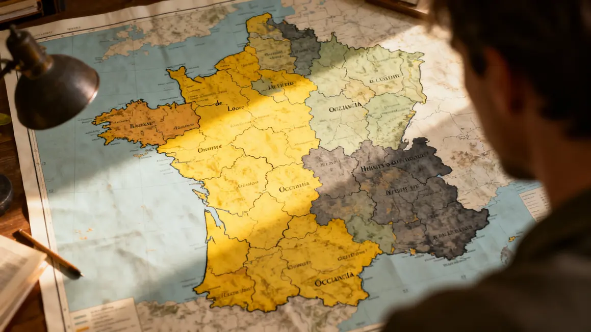 Carte régions France espérance de vie inégalités