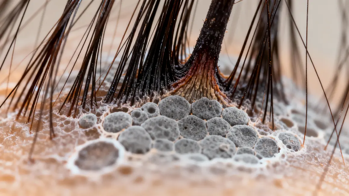cellules pigmentaires cheveux gris