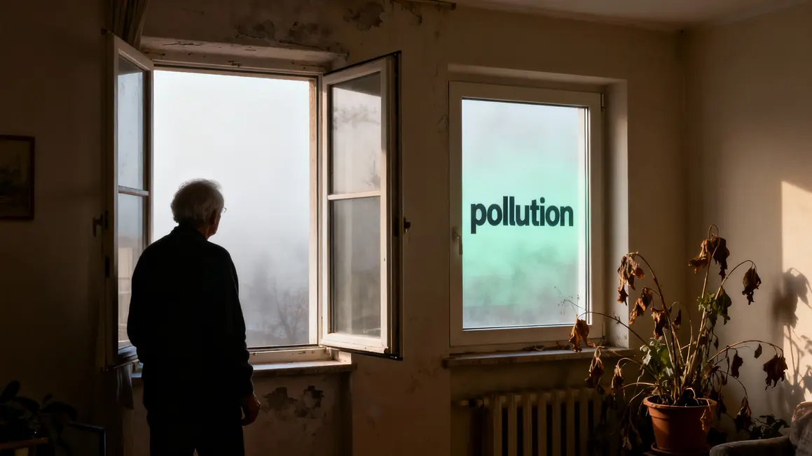 fenêtre ouverte pollution personne âgée appartement