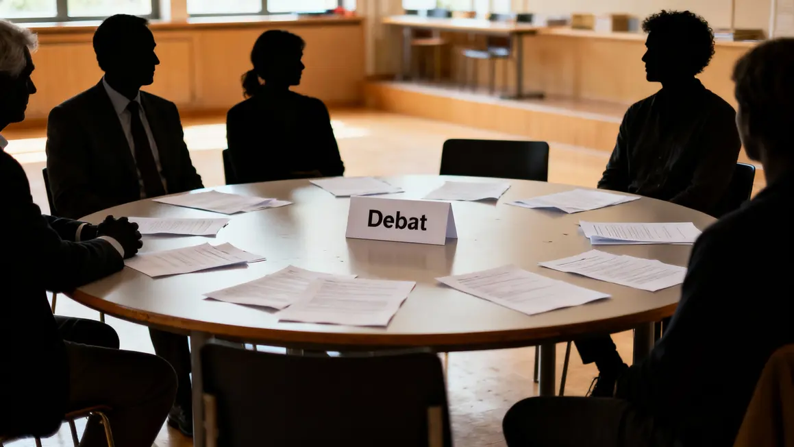 Table ronde débat IA éducation professeurs parents