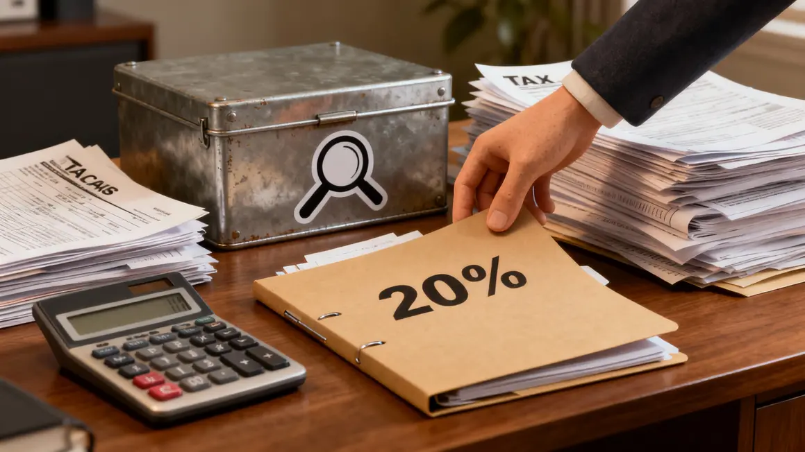 taxation 20 pourcent controle fisc