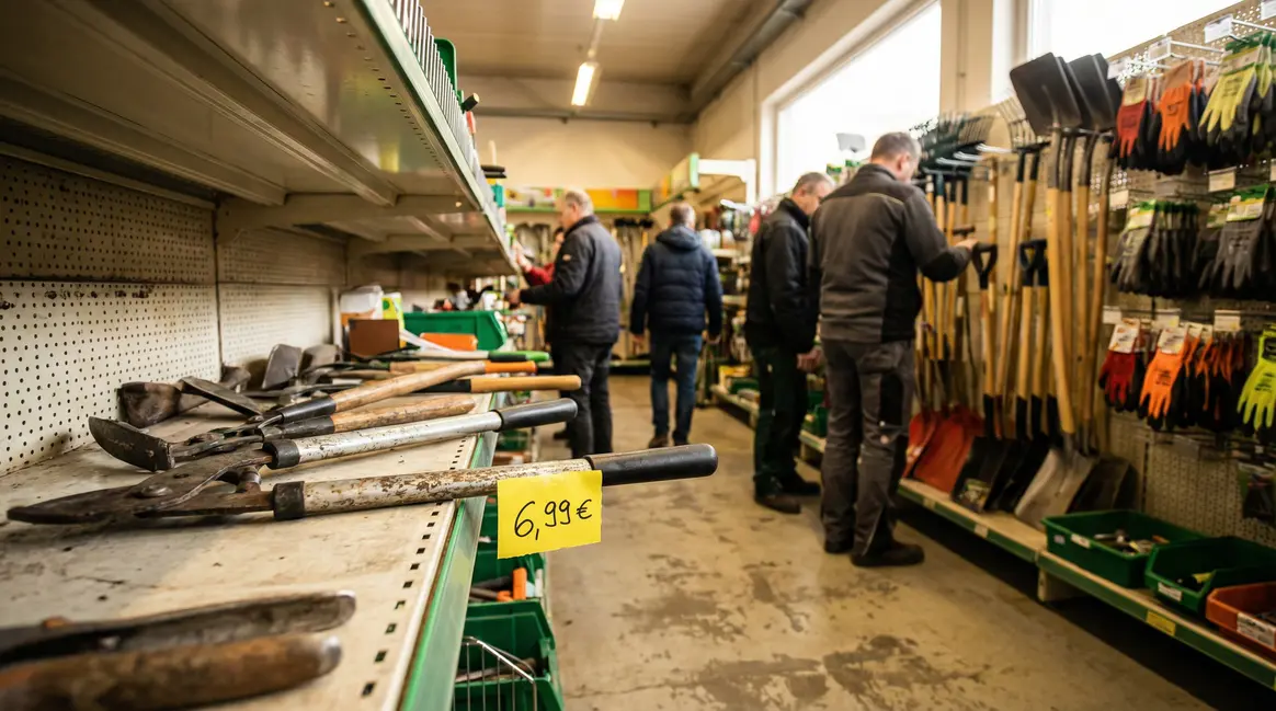 coupe branches b&m 6 99 euros sur étagère en magasin
