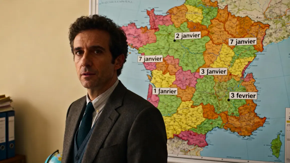 Carte France dates soldes hiver 2026