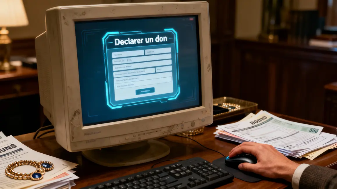 formulaire en ligne don familial ordinateur