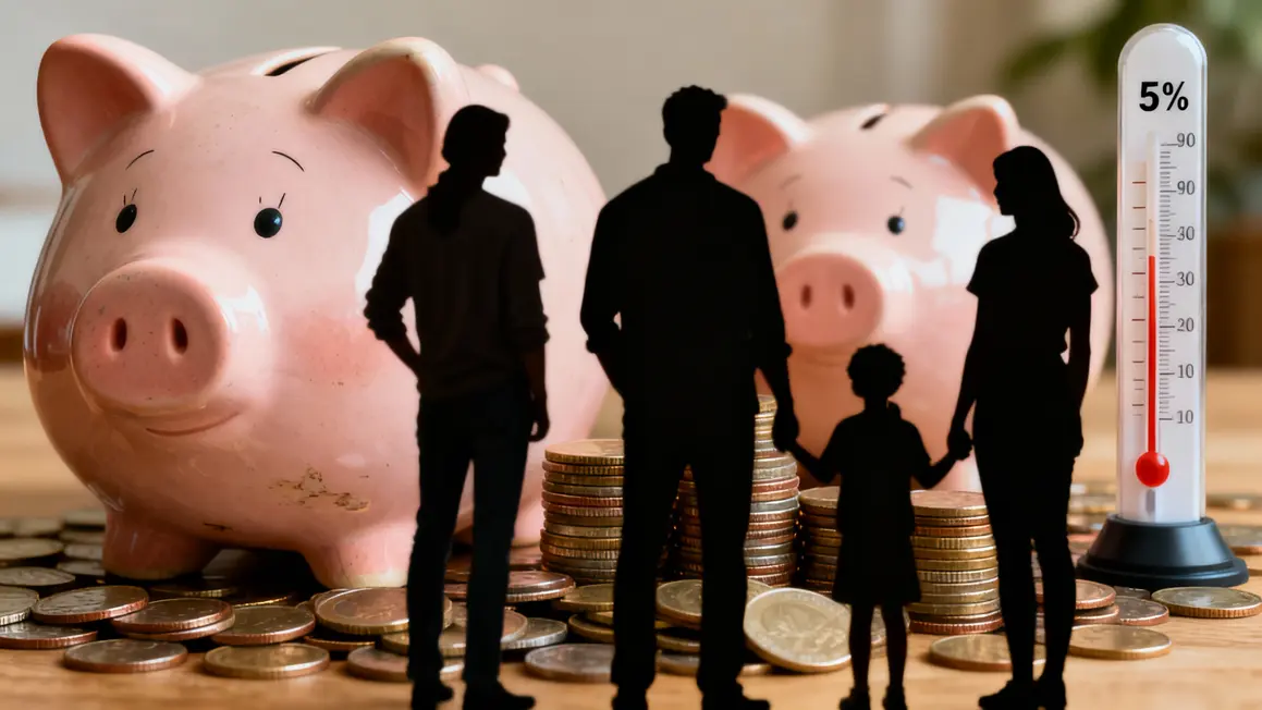 Difficultés epargne inflation familles 2025